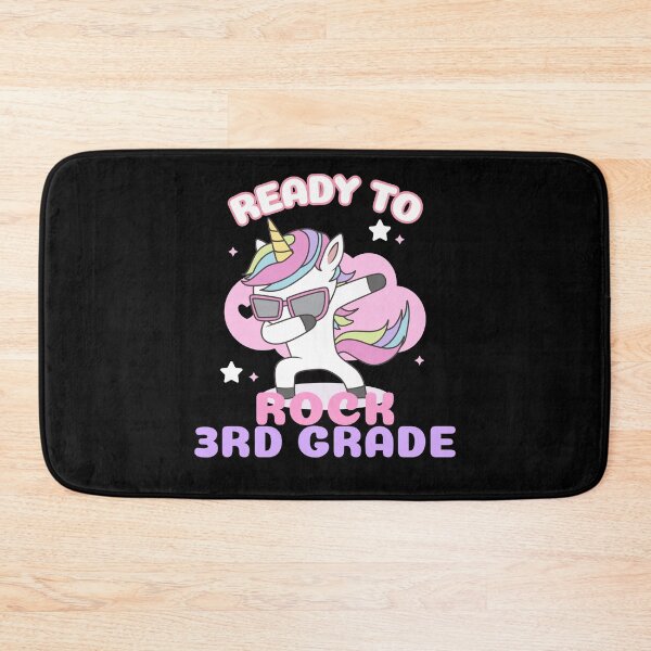 Item preview, Back To School 3rd Grade Dabbing Unicorn designed and sold by LadySaltwater.