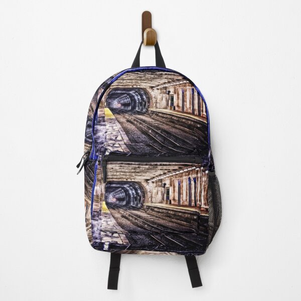 Item preview, Looking Into Mouth of Empty Grungy Blueline Subway Tunnel Boston MBTA designed and sold by Stephen Orsillo.
