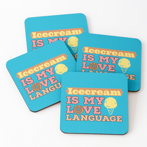 Item preview, Icecream is my love language  designed and sold by EmotionArt.