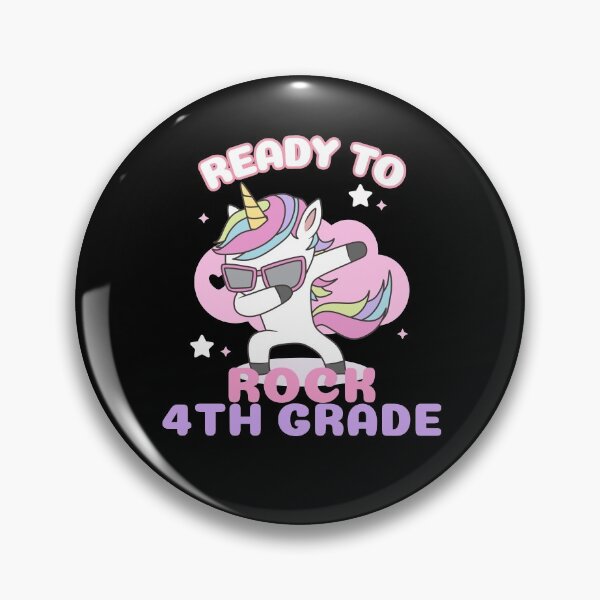 Item preview, Back To School 4th Grade Dabbing Unicorn designed and sold by LadySaltwater.