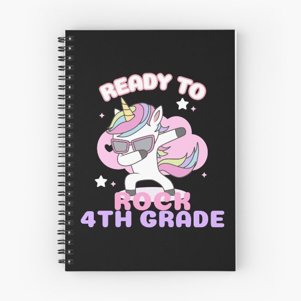Item preview, Back To School 4th Grade Dabbing Unicorn designed and sold by LadySaltwater.