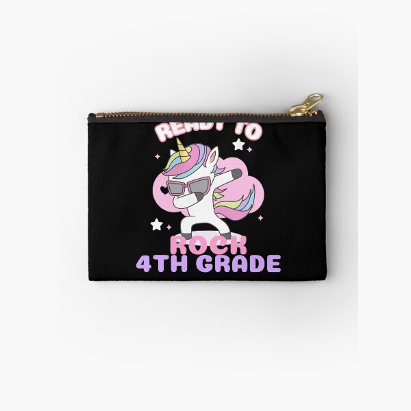 Item preview, Back To School 4th Grade Dabbing Unicorn designed and sold by LadySaltwater.