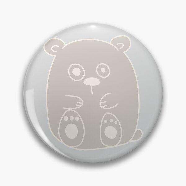 Item preview, Bearly There - Gray designed and sold by Facebook.com/ ArtByAmyMinori.
