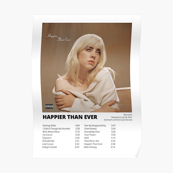 Happier Than Ever Poster