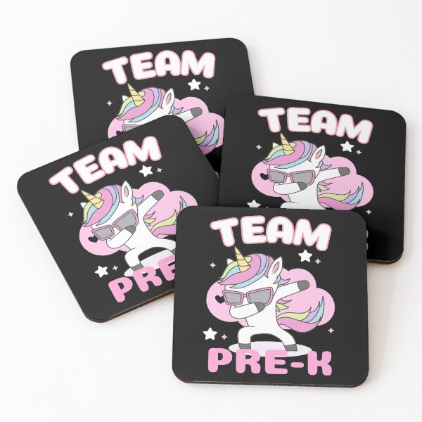 Item preview, Back To School Team Pre-K Dabbing Unicorn designed and sold by LadySaltwater.