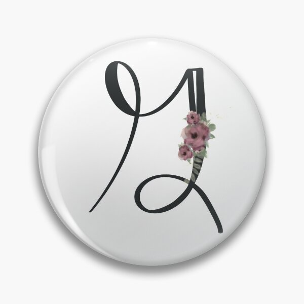 Item preview, Monogram Watercolored Flowers designed and sold by artbynicki.