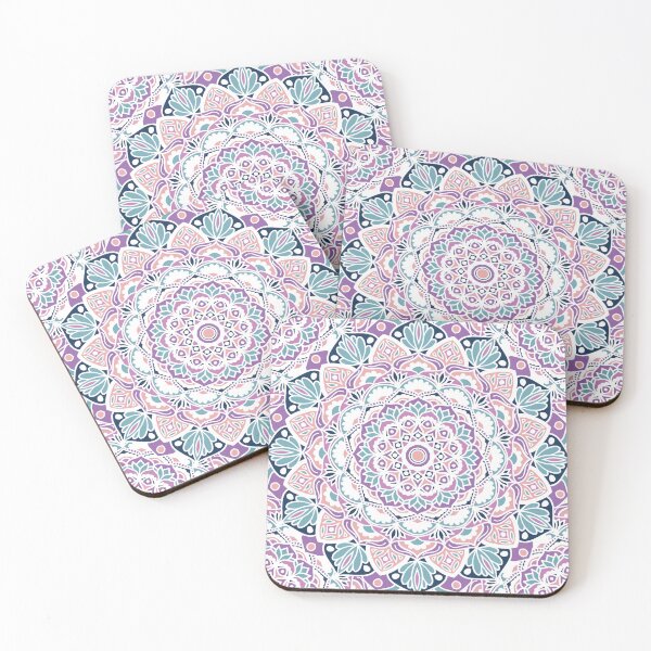 Item preview, Pink and Purple Mandala Kaleidoscope designed and sold by Julie Erin Designs.