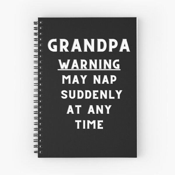 Item preview, Grandpa Warning May Nap Suddenly At Any Time designed and sold by Chanchane Store.