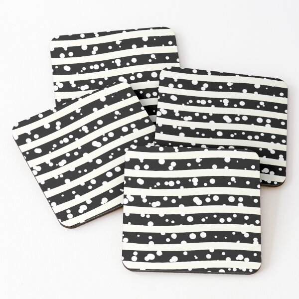 Item preview, Wavy Stripes and Dots designed and sold by Poetic Patterns Studio.
