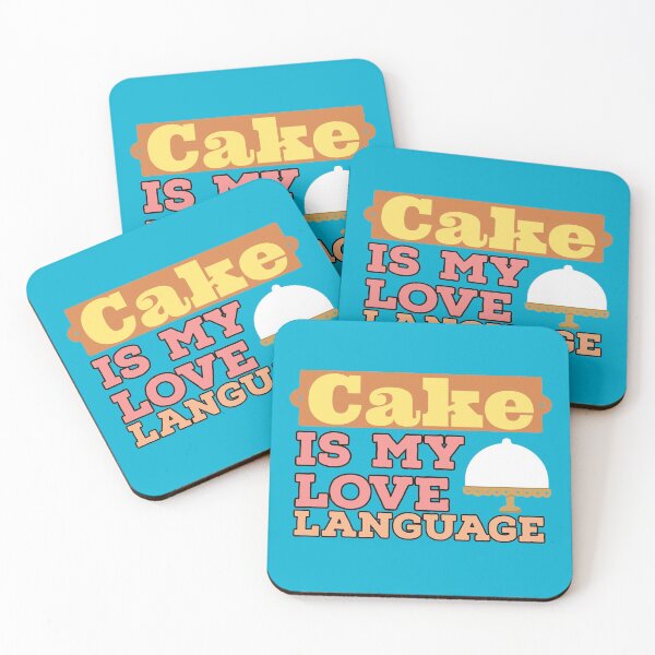 Item preview, Cake is my love language  designed and sold by EmotionArt.