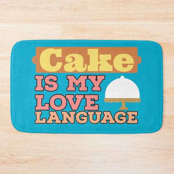 Artikelvorschau, Kuchen ist meine Liebessprache entworfen und verkauft von EmotionArt.