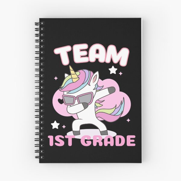 Item preview, Back To School 1st Grade Dabbing Unicorn designed and sold by LadySaltwater.