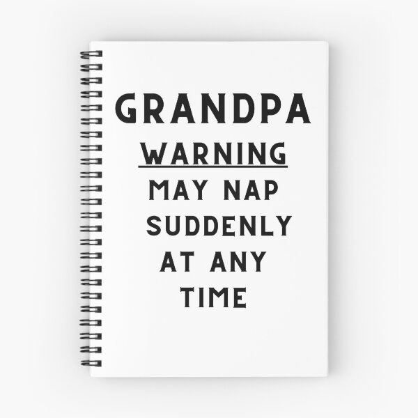 Item preview, Grandpa Warning May Nap Suddenly At Any Time designed and sold by Chanchane Store.