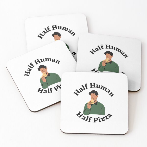 Item preview, Half Human Half Pizza Man designed and sold by tiredandbored.