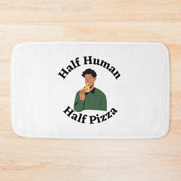 Item preview, Half Human Half Pizza Man designed and sold by tiredandbored.