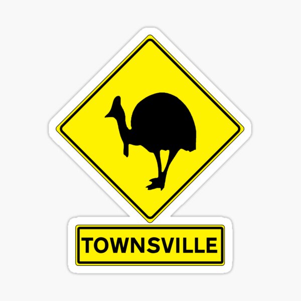 Item preview, TOWNSVILLE - QUEENSLAND, AUSTRALIA, CASSOWARY! designed and sold by NewNomads.
