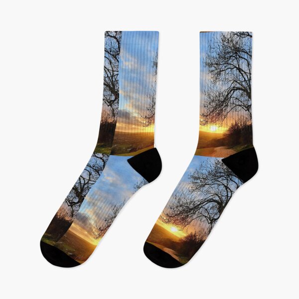 Item preview, Surrey Hills Sunset designed and sold by MarkGoughImages.
