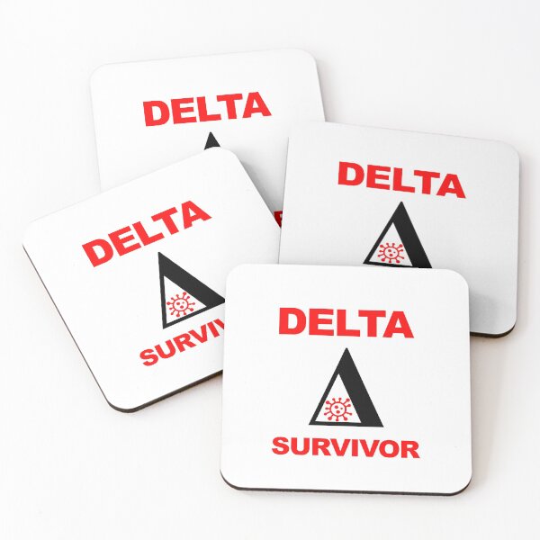 Item preview, Delta Survivor, Survived Delta Virus Variant 2021, Vaccination Complete, Fully Vaccinated designed and sold by Max-Wear.