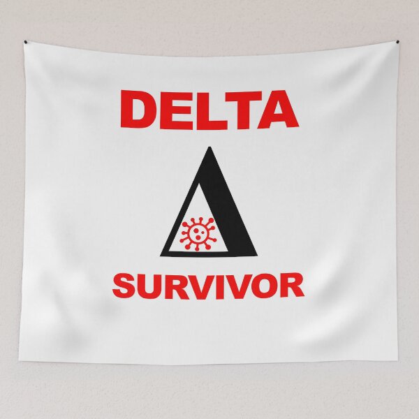 Item preview, Delta Survivor, Survived Delta Virus Variant 2021, Vaccination Complete, Fully Vaccinated designed and sold by Max-Wear.