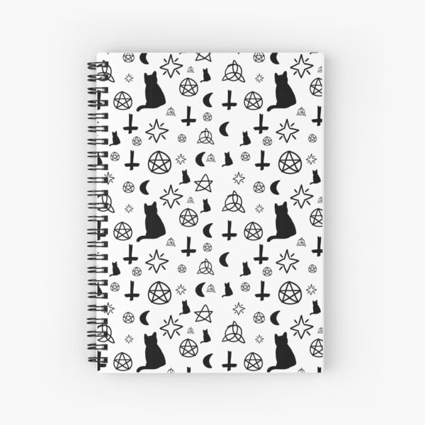 Spooky Pattern  Spiral Notebook