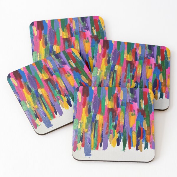 Item preview, Colorfall Abstract Art designed and sold by Adelle Smith.