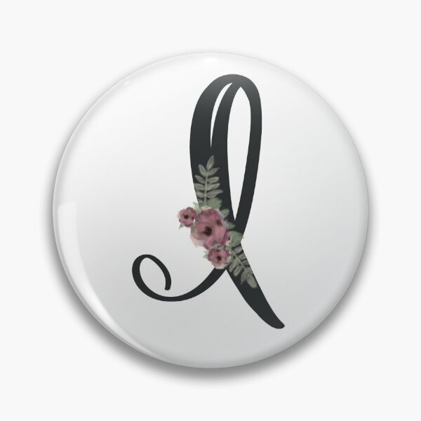Item preview, Monogram Watercolored Flowers designed and sold by artbynicki.