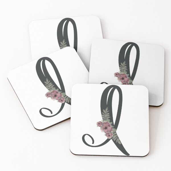 Item preview, Monogram Watercolored Flowers designed and sold by artbynicki.