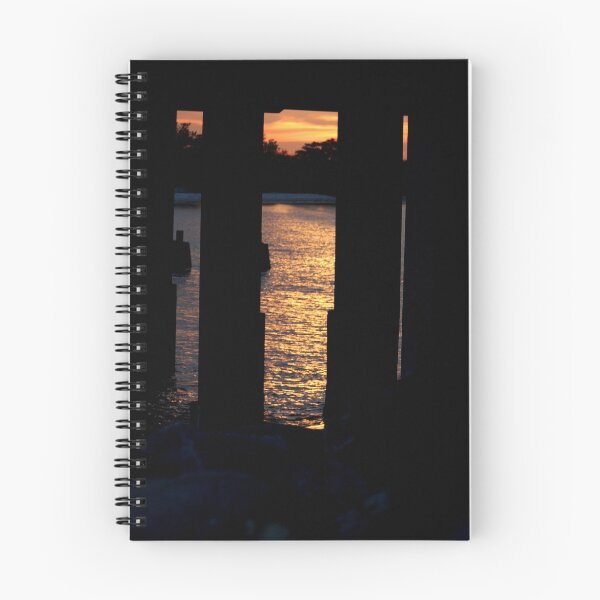 Item preview, Sunset Under the Loop Bridge designed and sold by KarenDinan.