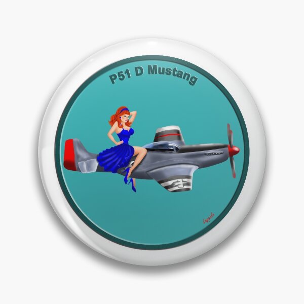 Item preview, Retro P51 Pinup designed and sold by EricLappala.