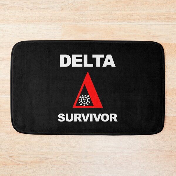 Item preview, Delta Survivor, Survived Delta Virus Variant 2021, Vaccination Complete, Fully Vaccinated, Dark designed and sold by Max-Wear.