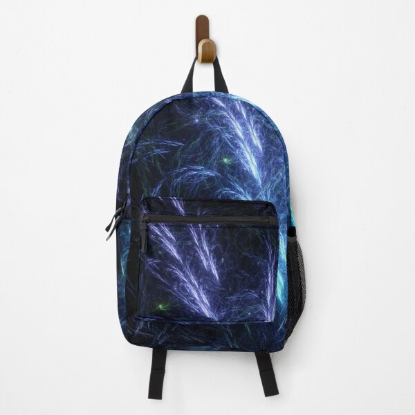 Item preview, Beautiful Abstract Pattern Of Colored Smooth Lines On A Black Background designed and sold by tatkhagata.