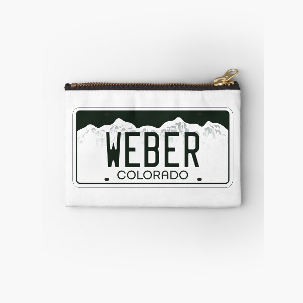 Item preview, Colorado State custom Weber grill vanity License Plate designed and sold by Zavod44.