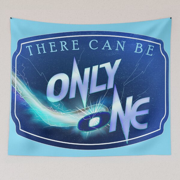 Item preview, There Can be Only One - Funny Ice Hockey Parody designed and sold by GulfGal.