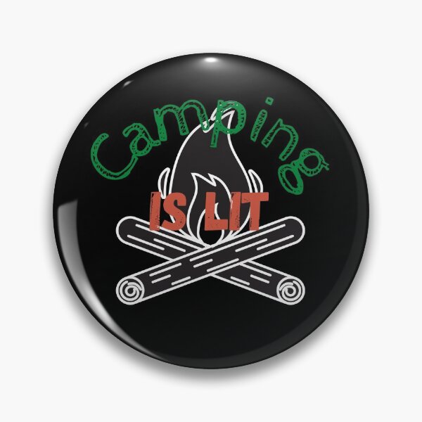 Item preview, Camping is Lit designed and sold by The Long's Way Home.
