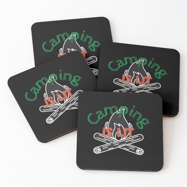 Item preview, Camping is Lit designed and sold by The Long's Way Home.