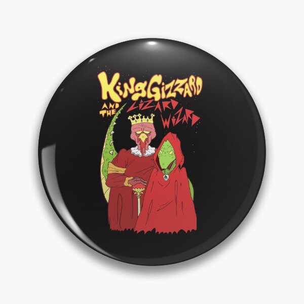 Item preview, King-Gizzard-_-The-Lizard-Wizard-Art-T-Shirt designed and sold by MinaHeil.