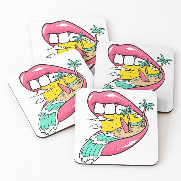 Item preview, UÑAS VERANO - BOCA PLAYA designed and sold by naturehikers.