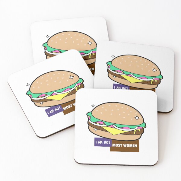 Item preview, I am not most women funny Hamburger  designed and sold by CharisCreatives.