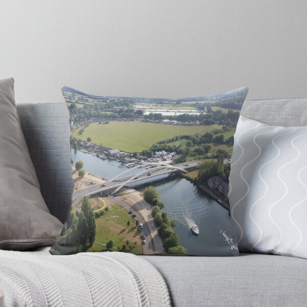 Item preview, Walton-on-Thames Bridge From Above designed and sold by MarkGoughImages.