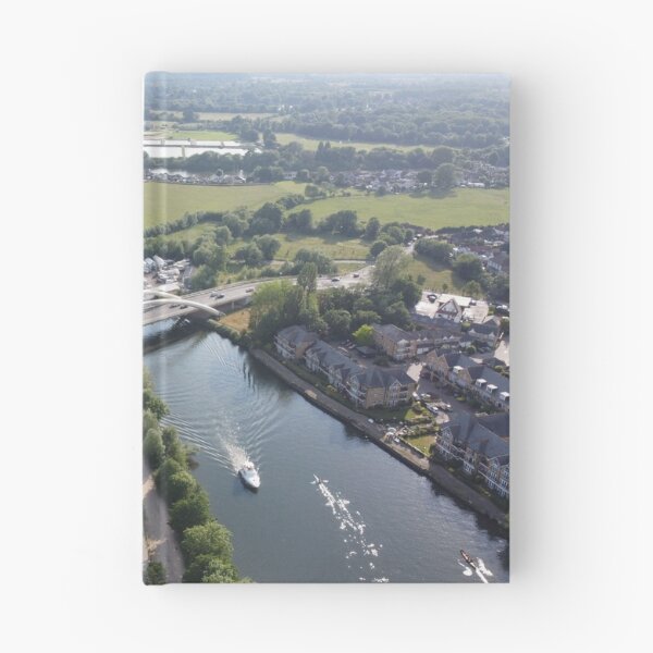 Item preview, Walton-on-Thames Bridge From Above designed and sold by MarkGoughImages.