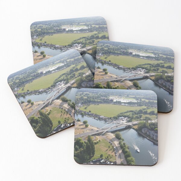 Item preview, Walton-on-Thames Bridge From Above designed and sold by MarkGoughImages.