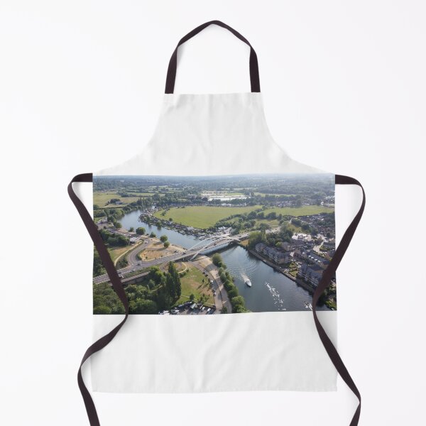 Item preview, Walton-on-Thames Bridge From Above designed and sold by MarkGoughImages.