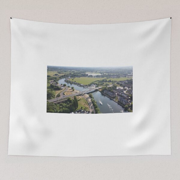 Item preview, Walton-on-Thames Bridge From Above designed and sold by MarkGoughImages.