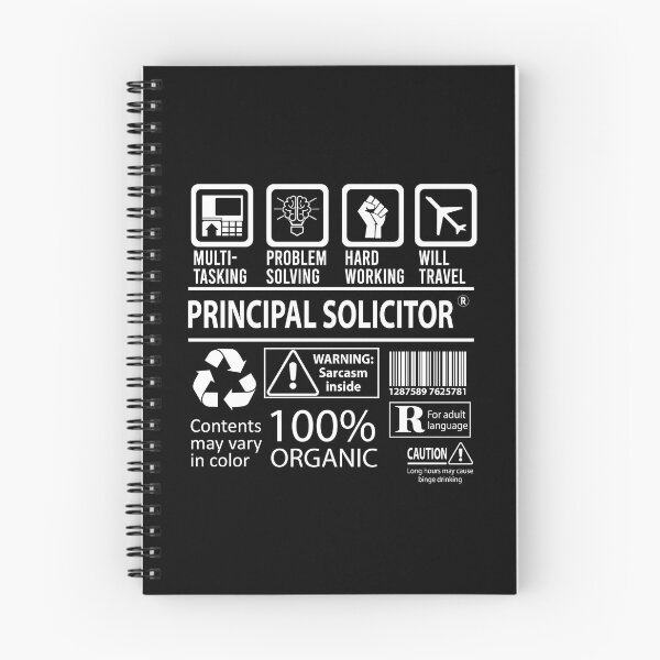 Item preview, Principal Solicitor T Shirt - Multitasking Job Gift Item Tee designed and sold by ownjuliann.