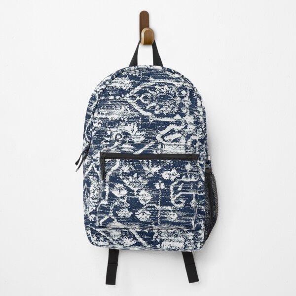 Item preview, Dark Blue Vintage Bohemian Oriental Distressed designed and sold by W. Chahir®.