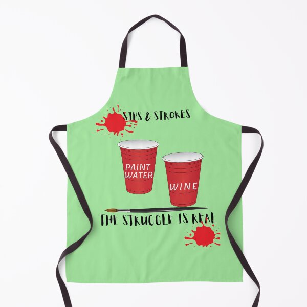 Item preview, The Struggle Is Real Artist Paint  designed and sold by 52andretired.