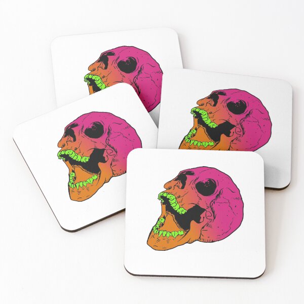Item preview, Neon skull designed and sold by ArcherSketch.