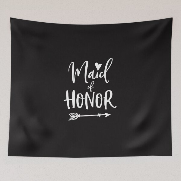 Item preview, Maid-of-Honor-Arrow-and-Heart-T-Shirt designed and sold by MinaHeil.