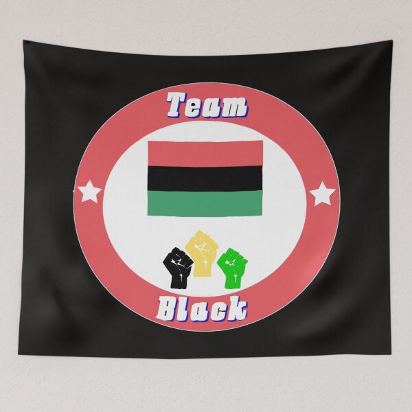 Item preview, Team Black designed and sold by Knottygirl.