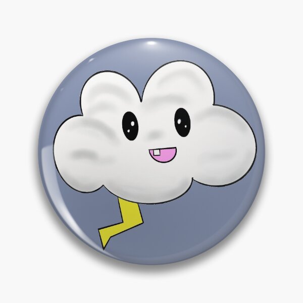 Item preview, Kawaii Storm Cloud designed and sold by Emily Meder.